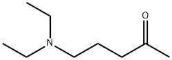 5-二乙氨基-2-戊酮, 105-14-6, 结构式