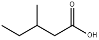 3-甲基戊酸, 105-43-1, 结构式