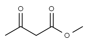 乙酰乙酸甲酯, 105-45-3, 结构式