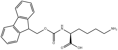 FMOC-赖氨酸, 105047-45-8, 结构式