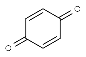 对苯醌, 106-51-4, 结构式