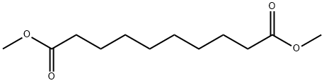 Dimethyl sebacate Struktur