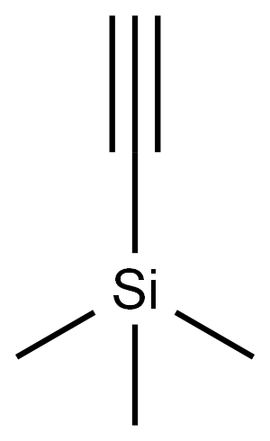三甲基硅乙炔, 1066-54-2, 结构式
