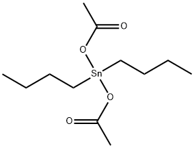 Dibutyltin diacetate Structure
