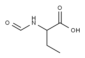 2-N-FORMYLAMIONO-BUTYRICACID Structure