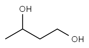 1,3-丁二醇, 107-88-0, 结构式