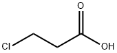 3-氯丙酸, 107-94-8, 结构式