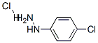 4-Chlorophenylhydrazine hydrochloride Struktur