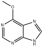 6-甲氧基嘌呤, 1074-89-1, 结构式