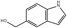 1H-インドール-5-イルメタノール 化学構造式