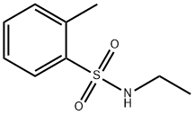 N-乙基邻甲苯磺酰胺, 1077-56-1, 结构式