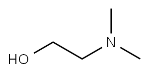 2-Dimethylaminoethanol Struktur