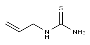 烯丙基硫脲, 109-57-9, 结构式