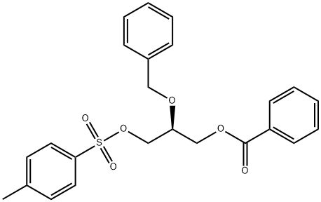 (S)-(-)-1-BENZOYLOXY-2-BENZYLOXY-3-TOSYLOXYPROPANE|(S)-(-)-1-苯甲酰氧-2-苄氧基-3-甲苯磺酰氧丙烷