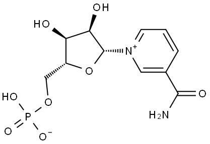 β-烟酰胺单核苷酸, 1094-61-7, 结构式