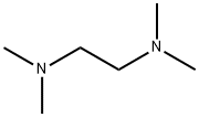 N,N,N',N'-テトラメチルエチレンジアミン 化学構造式