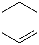 环己烯, 110-83-8, 结构式