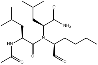 Calpain Inhibitor I Struktur