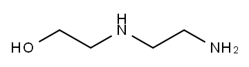 羟乙基乙二胺, 111-41-1, 结构式