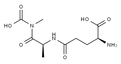 (2S)-2-amino-4-[[(1S)-1-(carboxymethylcarbamoyl)ethyl]carbamoyl]butanoic acid|