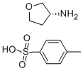 (R)-(+)-3-氨基四氢呋喃对苯磺酸盐, 111769-27-8, 结构式