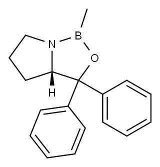 (S)-2-甲基-CBS-恶唑硼烷, 112022-81-8, 结构式