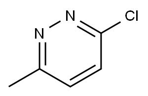 3-氯-6-甲基哒嗪, 1121-79-5, 结构式