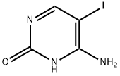 4-アミノ-5-ヨード-2(1H)-ピリミジノン 化学構造式