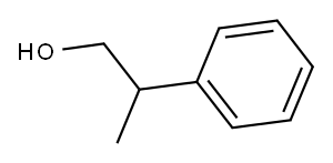beta-Methylphenethyl alcohol Structure
