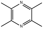 2,3,5,6-テトラメチルピラジン 化学構造式