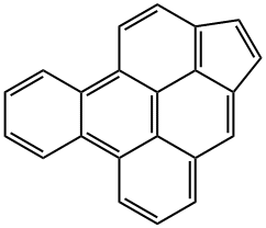 naphtho(1,2,3-mno)acephenanthrylene Structure