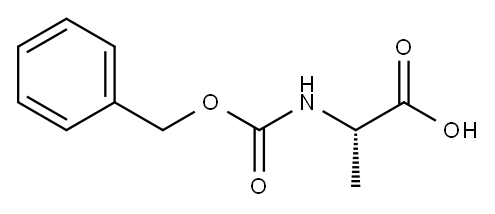 N-Carbobenzyloxy-L-alanine Structure