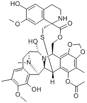トラベクテジン 化学構造式