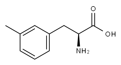 L-3-甲基苯丙氨酸, 114926-37-3, 结构式