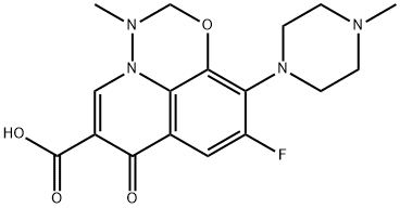 マルボフロキサシン 化学構造式