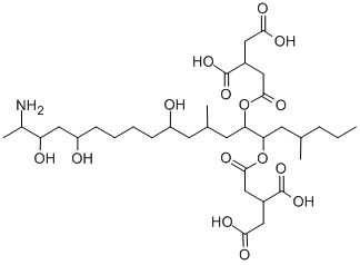 伏马毒素B1, 116355-83-0, 结构式