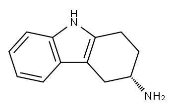 (S)-3-Amino-1,2,3,4-tetrahydrocarbazole Structure