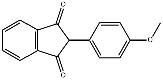 茴茚二酮, 117-37-3, 结构式