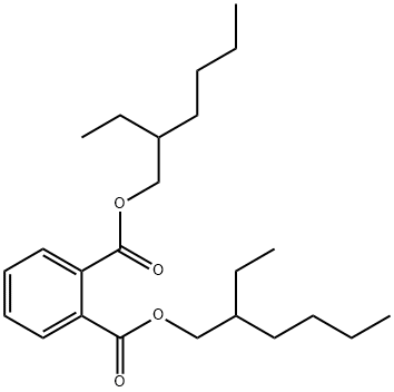 邻苯二甲酸二(2-乙基己)酯, 117-81-7, 结构式