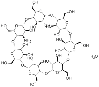 3A-AMINO-3A-DEOXY-(2AS,3AS)-BETA-CYCLODEXTRIN Structure