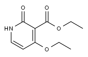 Ethyl 4-Ethoxy-2-oxo-1,2-dihydropyridine-3-carboxylate Structure