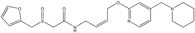 拉呋替丁, 118288-08-7, 结构式
