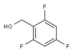 2,4,6-TRIFLUOROBENZYL ALCOHOL Structure