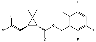 四氟苯菊酯, 118712-89-3, 结构式