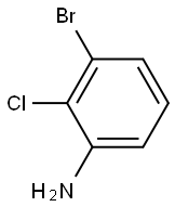 3-溴-2-氯苯胺, 118804-39-0, 结构式
