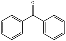 ベンゾフェノン 化学構造式