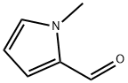 1-メチル-2-ピロールカルボキシアルデヒド 化学構造式