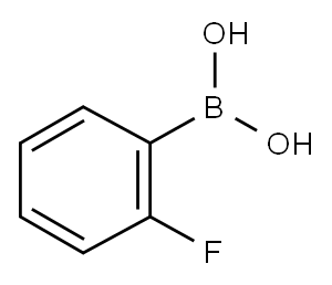 2-FLUOROPHENYLBORONIC ACID Structure