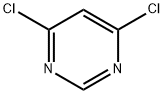 4,6-ジクロロピリミジン 化学構造式