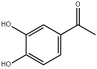 3',4'-ジヒドロキシアセトフェノン 化学構造式